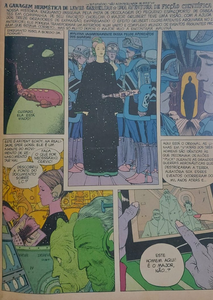 Os Mundos Fantásticos de Moebius 2, A Garagem Hermética - Parte 2. Adquira pelo Whats 11 912915070
