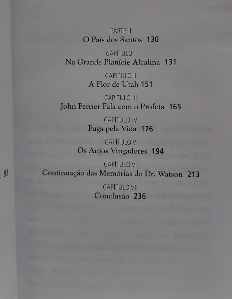 Sherlock Holmes, Um Estudo em Vermelho, Sir Arthur Conan Doyle. Adquira pelo Whats 11 912915070