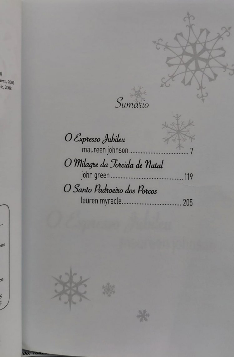 Deixe a Neve Cair, John Green, Maureen Johnson, Lauren Myracle. Adquira pelo Whats 11 912915070