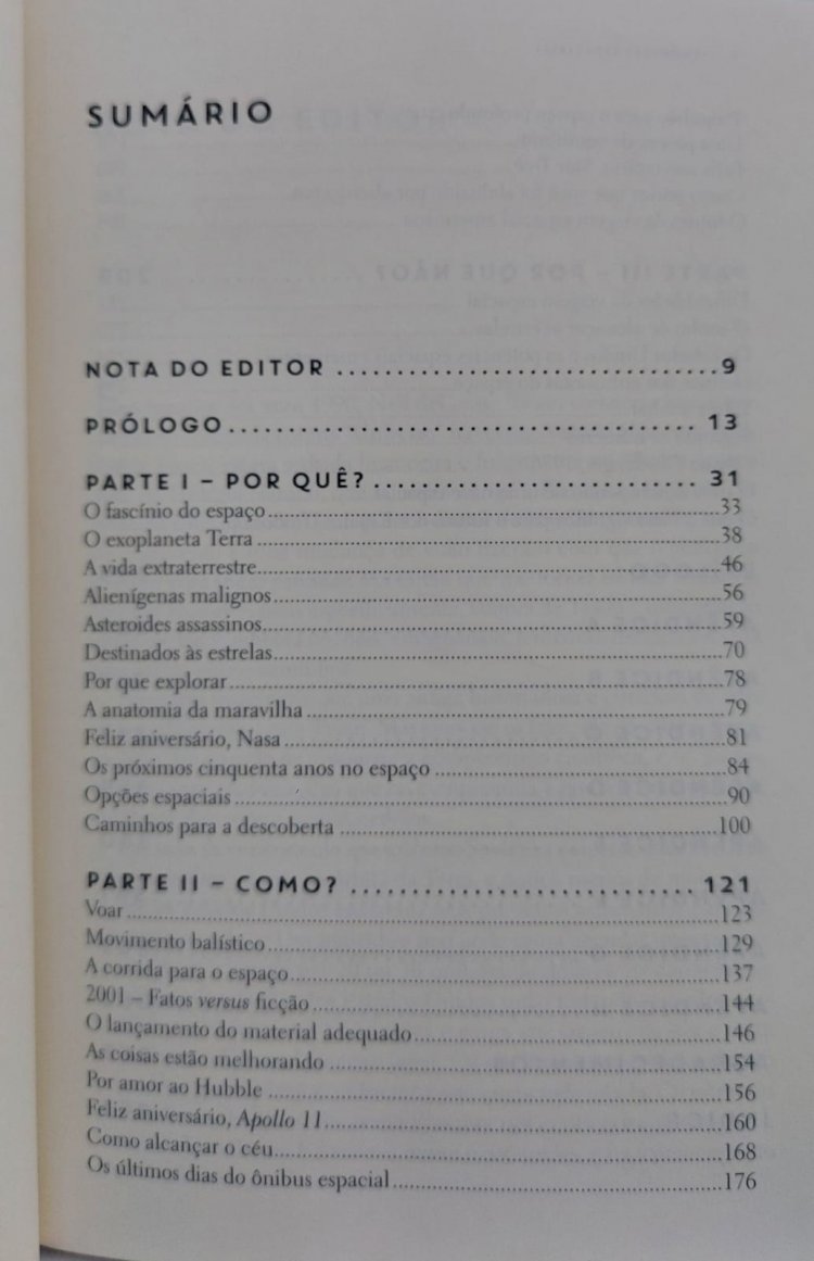 Crônicas Espaciais, Rumo a ultima Fronteira, Neil DeGrasse Tyson. Adquira pelo Whats 11 912915070