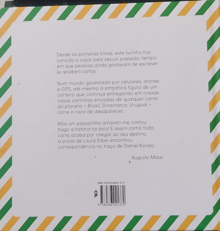 A Carta Perdida, Laura Erber, Daniel Kondo. Adquira pelo Whats 11 912915070