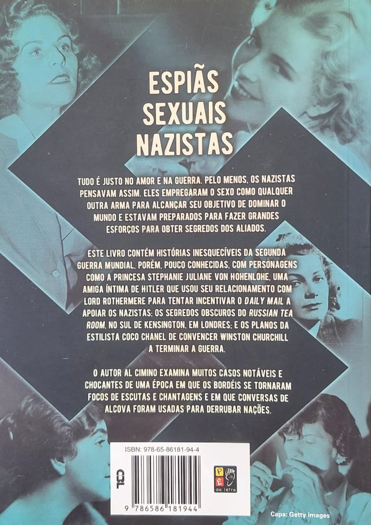 Espiãs Sexuais Nazistas, Histórias Verdadeiras, Al Cimino. Adquira pelo Whats 11 912915070