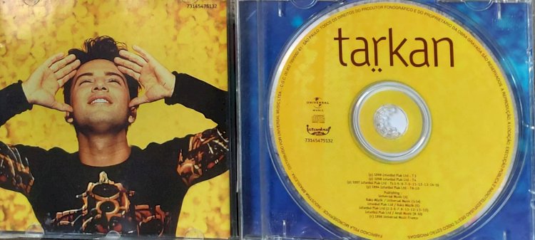Cd Tarkan, Incluindo o Sucesso das Arabias, Simarik. Adquira pelo Whats 11 912915070