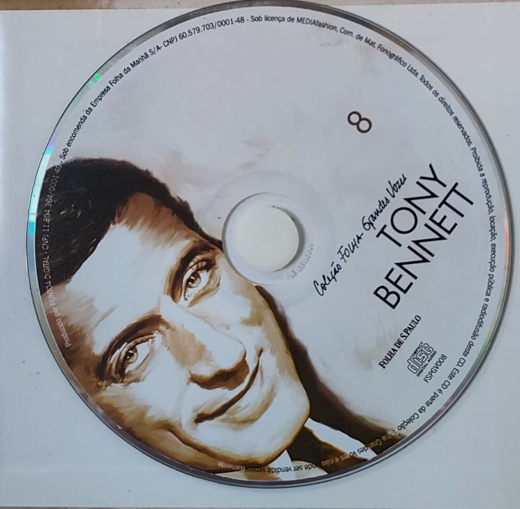 Cd Tony Bennett, Coleção Folha Grandes Vozes. Adquira pelo Whats 11 912915070