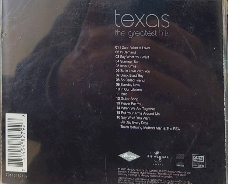 Cd Texas, The Greatest Hits. Adquira aqui pelo Whats 11 912915070