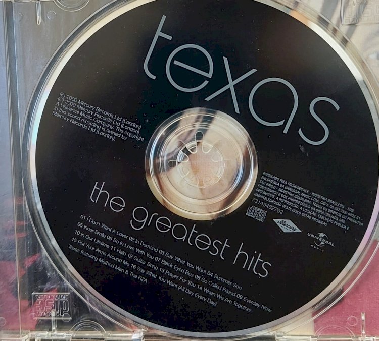 Cd Texas, The Greatest Hits. Adquira aqui pelo Whats 11 912915070