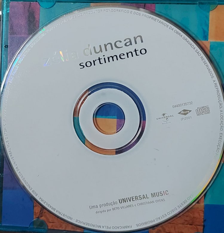 Cd Zélia Duncan, Sortimento. Adquira pelo Whats 11 912905070