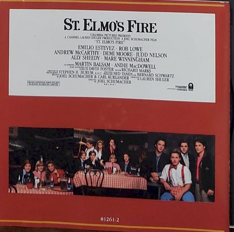 Cd St. Elmo's Fire, Original Motion Picture Soundtrack, David Foster. Adquira pelo Whats 11 912915070
