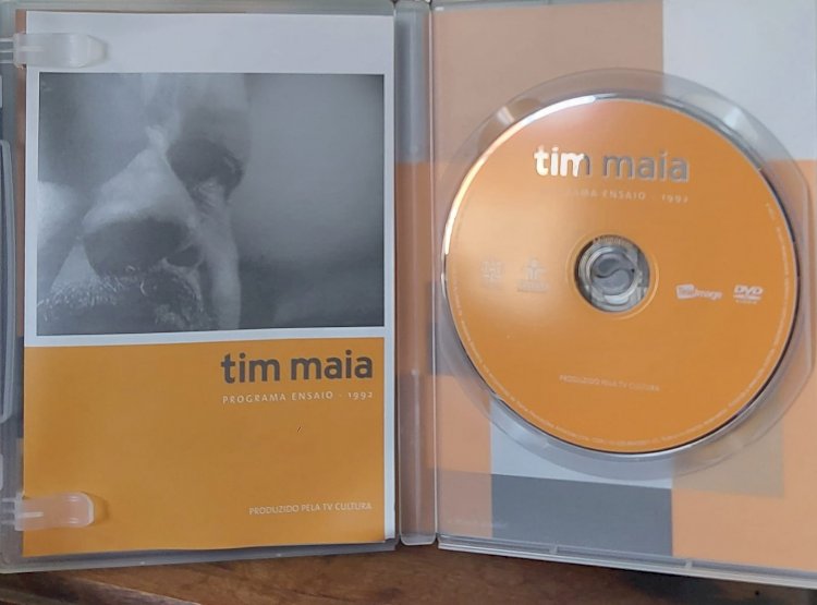Dvd Tim Maia, Programa Ensaio, 1992, Produzido pela TV Cultura. Adquira pelo Whats 11 912915070