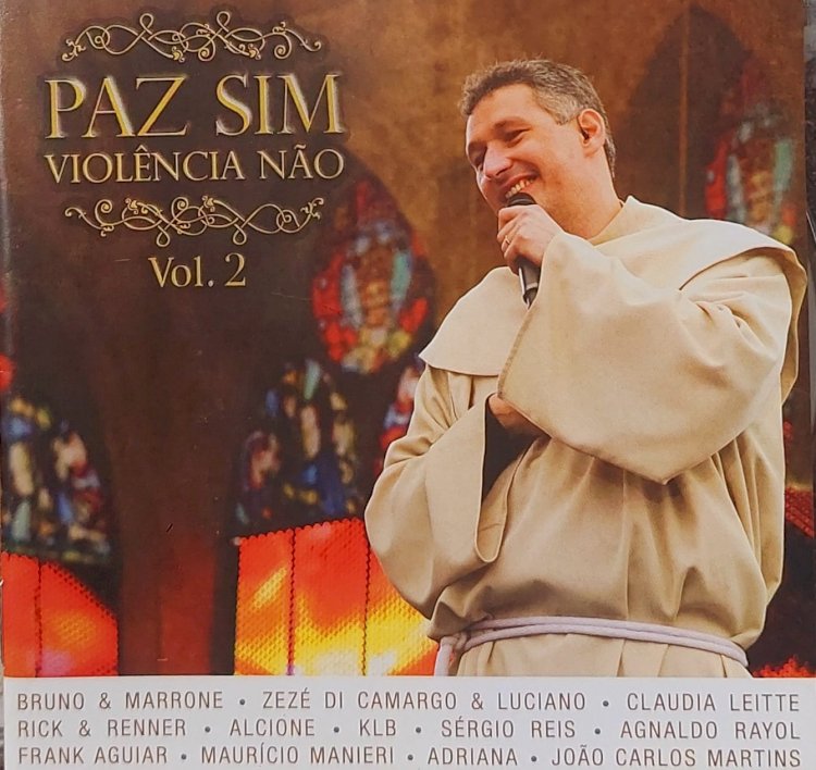 Cd Paz Sim, Violência Não, Volume 2. Adquira pelo Whats 11 912915070