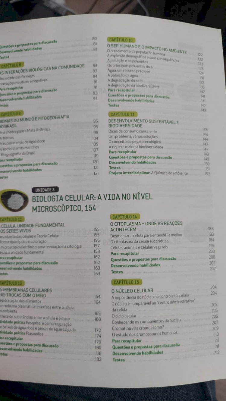 Biologia Volume Único, César, Sezar, Caldini, Editora Saraiva. Adquira pelo Whats 11 912915070