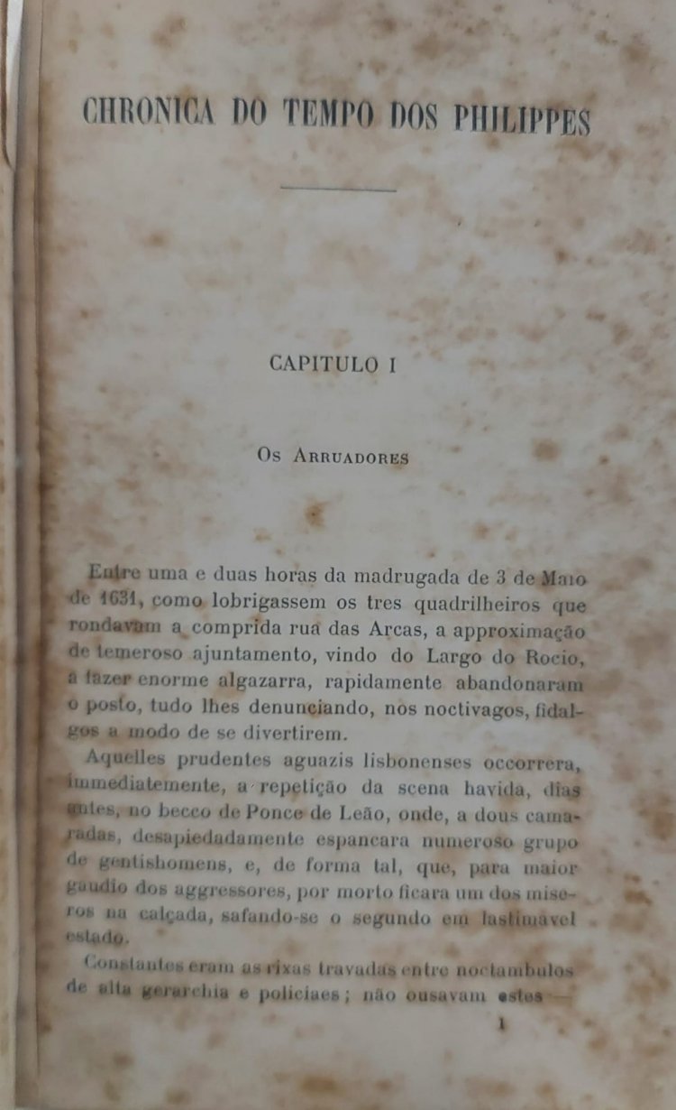 Chronica do Tempo dos Philippes, Afonso de Escragnolle Taunay, Sob o Pseudônimo de Sebastião Corte Real, Edição de 1910. Adquira pelo Whats 11 912915070