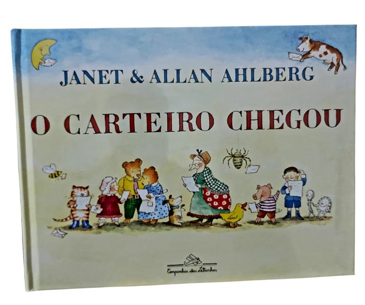 O Carteiro Chegou, Janet Ahlberg, Allan Ahlberg, Companhia das Letras. Adquira pelo Whats 11 912915070