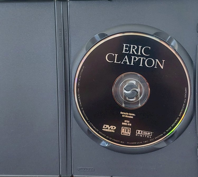 Dvd Eric Clapton, Produzido em 1986, Participação Especial de Phil Collins. Adquira pelo Whats 11 912915070
