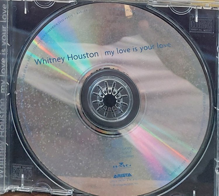 Cd Whitney Houston, My Love Is Your Love. Adquira pelo Whats 11 912915070