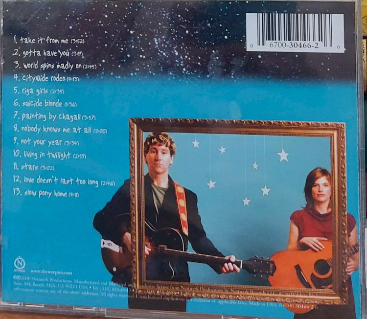 Cd The Weepies, Say I Am You, Importado USA. Adquira pelo Whats 11 912915070