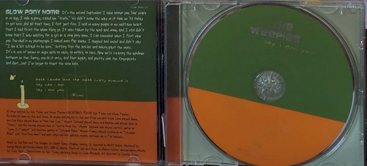 Cd The Weepies, Say I Am You, Importado USA. Adquira pelo Whats 11 912915070