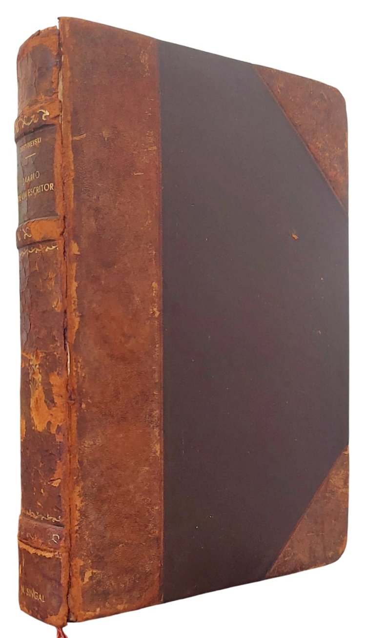 Diário de um Escritor, Fiodor Dostoievski, Capa de Couro, Edição de 1943. Adquira pelo Whats 11 912915070