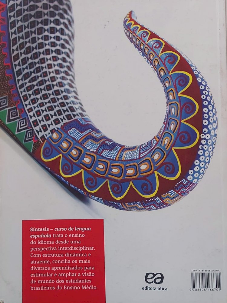 Síntesis, Curso de Lengua Española, Volume Único, Ensino Médio, Ivan Martin. Adquira pelo Whats 11 912915070