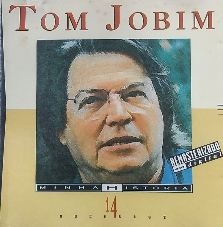 Cd Tom Jobim, Minha História, 14 Sucessos. Adquira pelo Whats 11 912915070