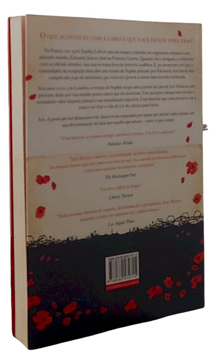A Garota que Você Deixou para Trás, Jojo Moyes. Adquira pelo Whats 11 912915070