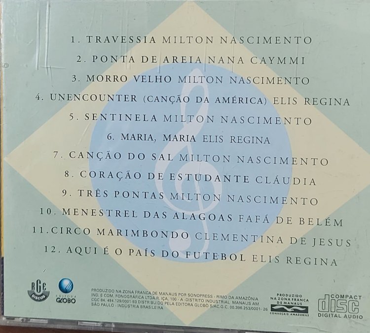 Cd Milton Nascimento, MPB Compositores. Adquira pelo Whats 11 912915070
